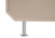 Cloison de séparation insonorisante, hauteur x largeur 1800 x 1200 mm, paroi beige  S