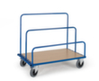 Rollcart Chariot porte-panneaux avec galet de démarrage, force 600 kg, plateau longueur x largeur 1200 x 800 mm  S