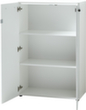 Armoire de classement GW-MONTERIA, 3 hauteurs des classeurs, blanc/blanc  S