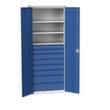 bott Armoire universelle verso avec tablettes et tiroirs, largeur 800 mm