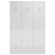 Armoire vestiaire ClassiX pour séparation noir blanc, largeur de compartiment 395 mm  S