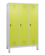 C+P Armoire vestiaire Evolo avec 3 compartiments, largeur de compartiment 400 mm