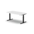 Nowy Styl Table de conférence hauteur réglable électriquement eModel 2.0, largeur x profondeur 1600 x 800 mm, panneau BI White