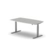 Nowy Styl Table de conférence hauteur réglable électriquement eModel 2.0, largeur x profondeur 1600 x 800 mm, panneau MP Platinum