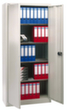 Bisley Armoire de classement Universal, 5 hauteurs des classeurs, gris clair/gris clair