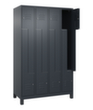 C+P Armoire vestiaire Z Classic Plus, largeur de compartiment 150/300 mm  S