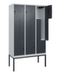 C+P Armoire vestiaire Z Classic Plus, largeur de compartiment 200/400 mm  S