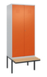 Armoire vestiaire EPI avec banc