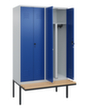 Armoire vestiaire EPI avec banc  S