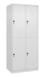 C+P Armoire vestiaire à deux niveaux Classic Plus, largeur de compartiment 400 mm