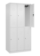 C+P Armoire vestiaire à deux niveaux Classic Plus, largeur de compartiment 300 mm  S