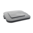 Rubbermaid Couverture pour conteneur de tri sélectif, gris  S