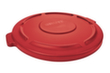 Rubbermaid Couverture pour conteneur de tri sélectif, rouge  S