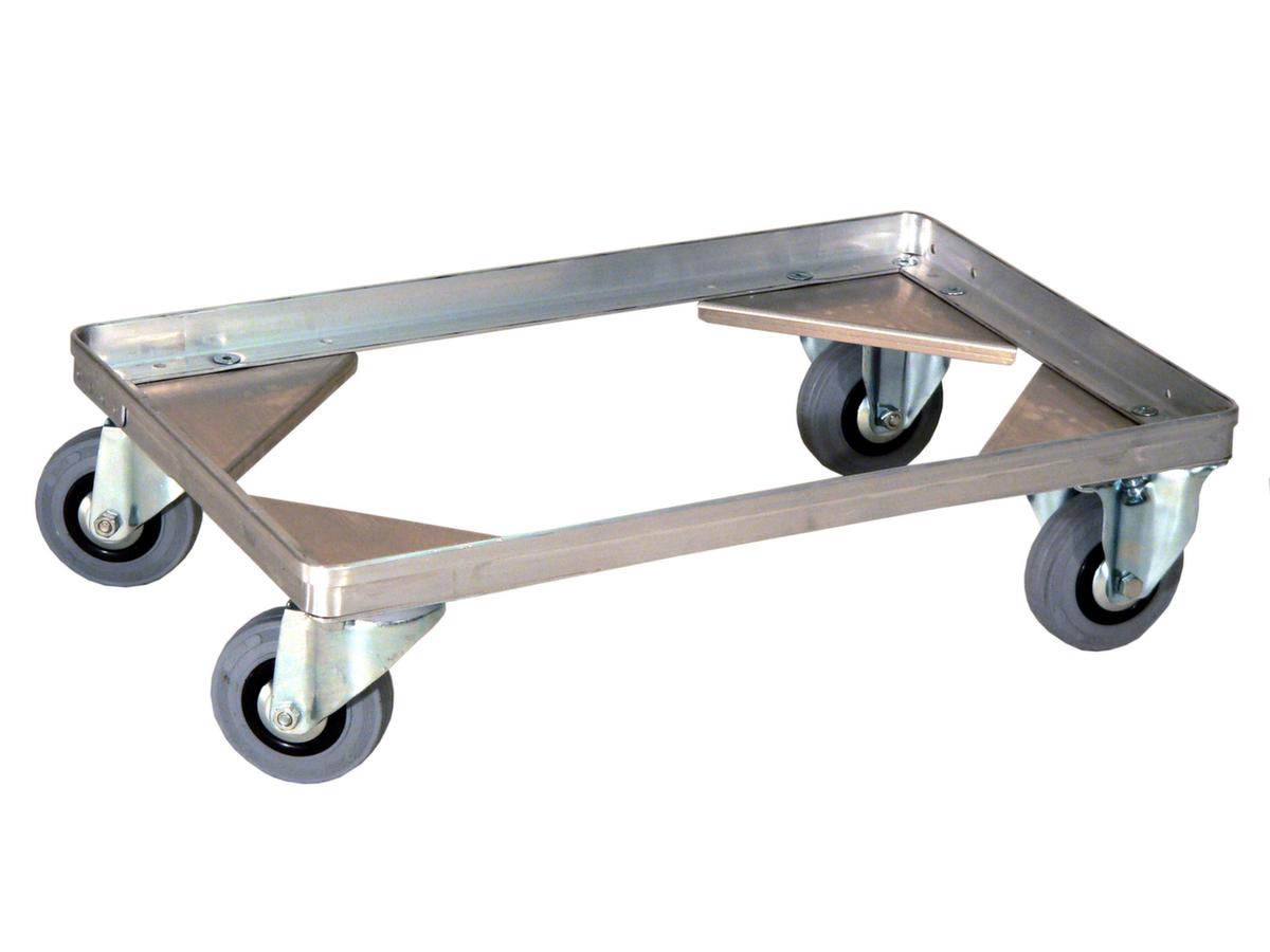 Gmöhling Châssis roulant G®-DOLLY C 915 pour bac de transport en aluminium  ZOOM