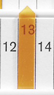 EICHNER Flèches d'organisation pour tableau de planification