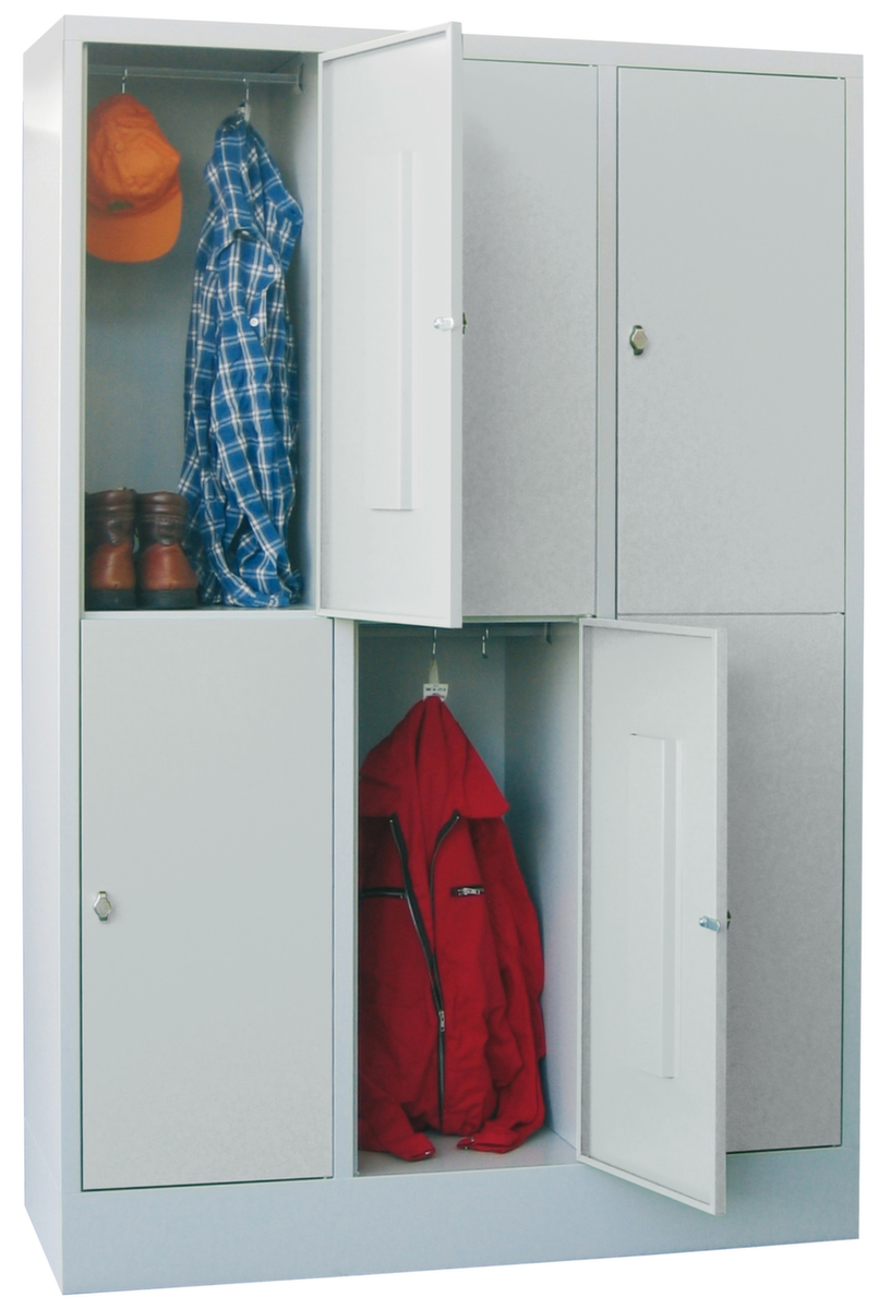 PAVOY armoire multicases Basis, 6 compartiments