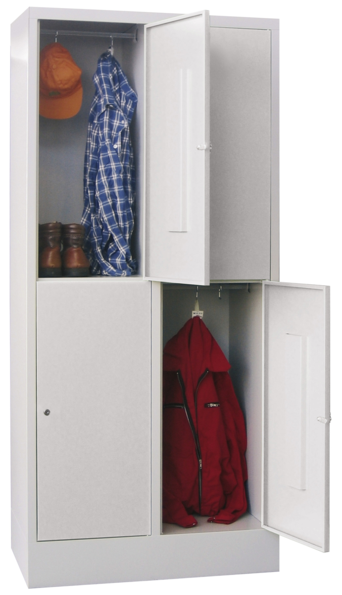 PAVOY armoire multicases Basis, 4 compartiments