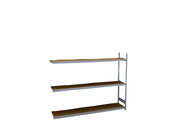 hofe Rayonnage grande largeur avec tablettes en bois