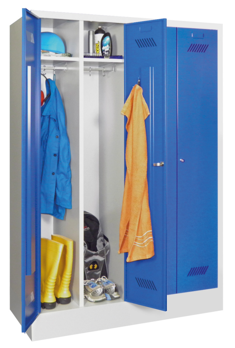 PAVOY Armoire vestiaire, largeur de compartiment 300 mm  ZOOM