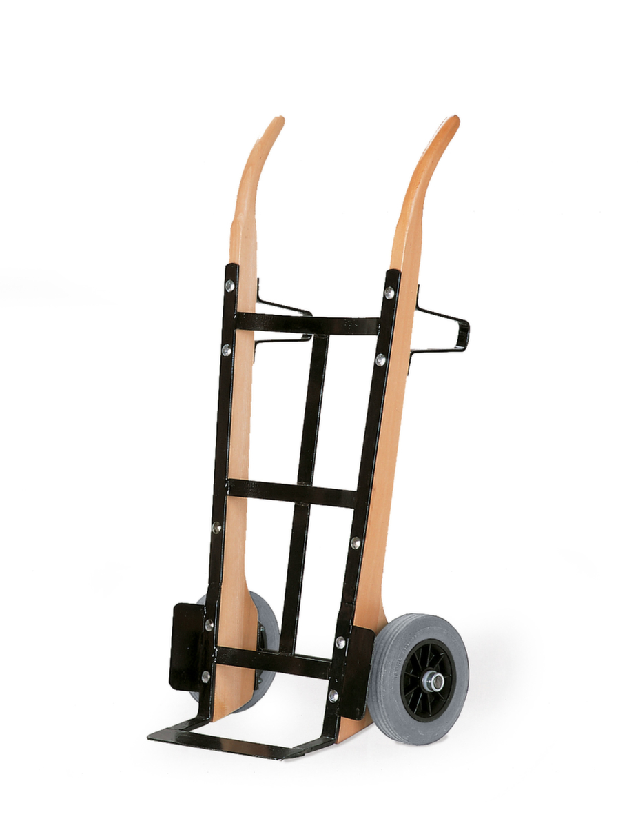 Rollcart diable de manutention en bois, force 250 kg, air bandage  ZOOM