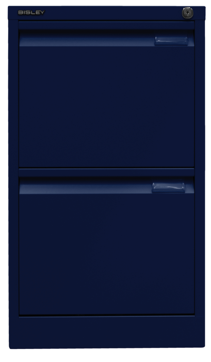 Bisley Armoire pour dossiers suspendus, 2 extensions, bleu Oxford/bleu Oxford  ZOOM