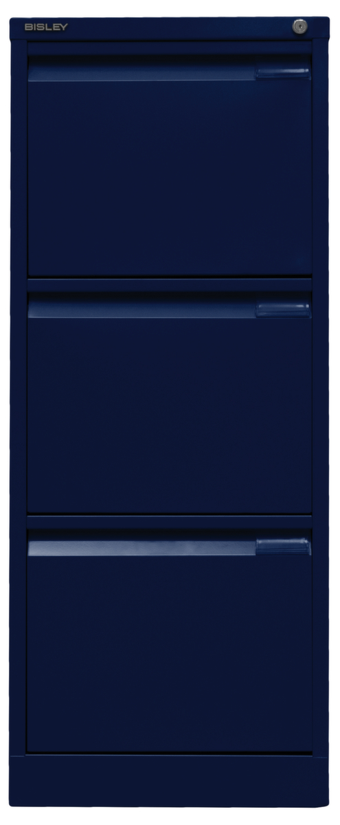 Bisley Armoire pour dossiers suspendus, 3 extensions, bleu Oxford/bleu Oxford  ZOOM