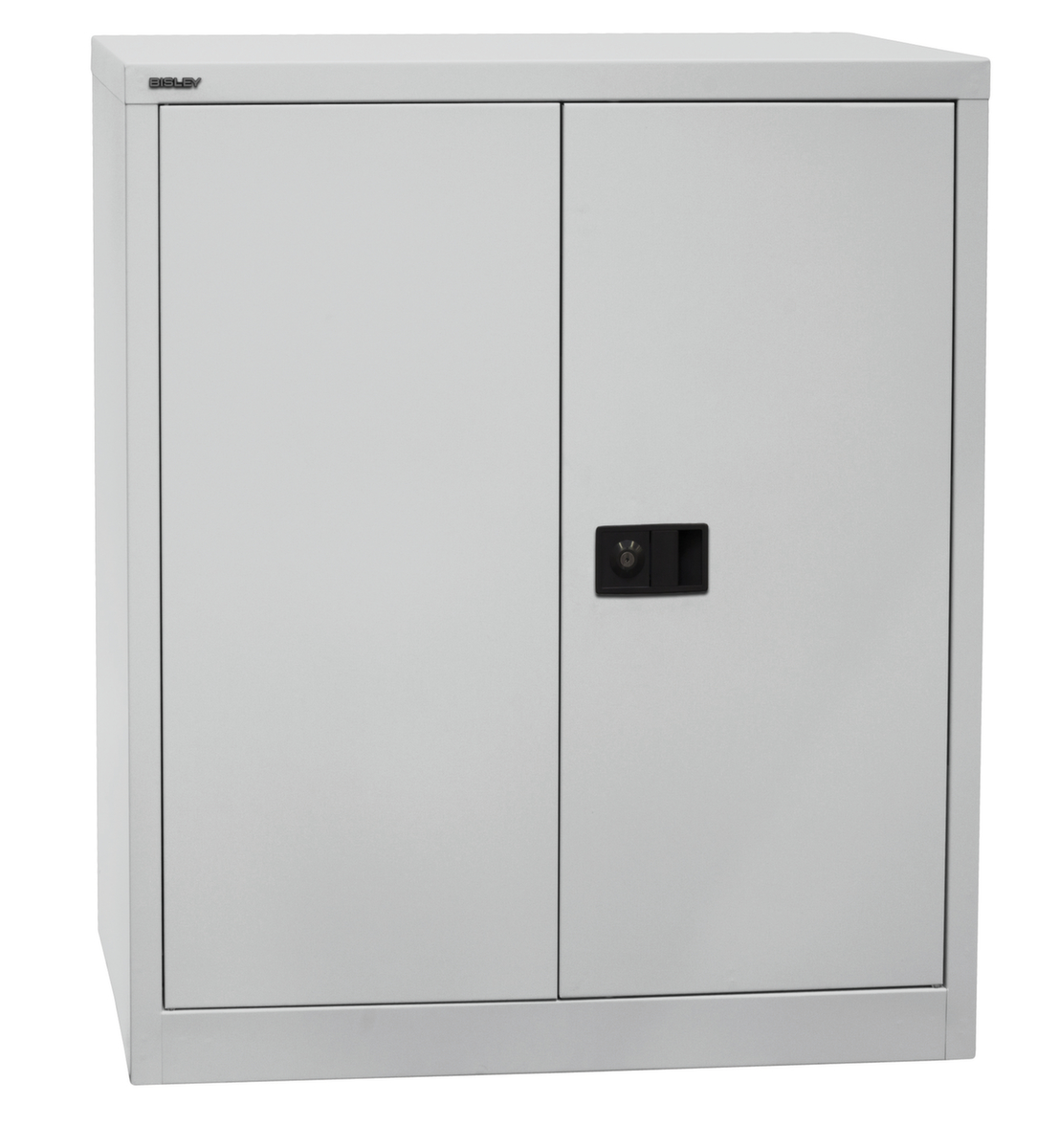 Bisley Armoire de classement, 2 hauteurs des classeurs, gris clair/gris clair  ZOOM