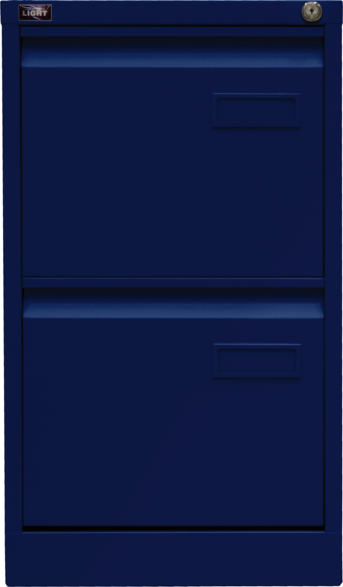 Bisley Armoire pour dossiers suspendus Light, 2 extensions, bleu Oxford/bleu Oxford  ZOOM