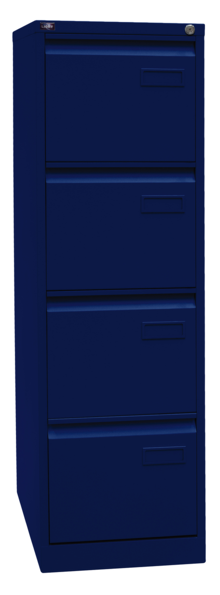 Bisley Armoire pour dossiers suspendus Light, 4 extensions, bleu Oxford/bleu Oxford  ZOOM