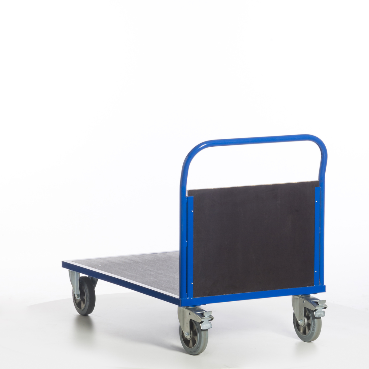 Rollcart Wagon à paroi frontale avec zone de chargement antidérapante, force 1200 kg, plateau longueur x largeur 1200 x 800 mm  ZOOM