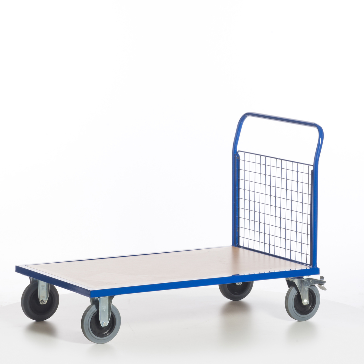 Rollcart Wagon à parois de bout de grille, force 500 kg, plateau longueur x largeur 1200 x 800 mm  ZOOM