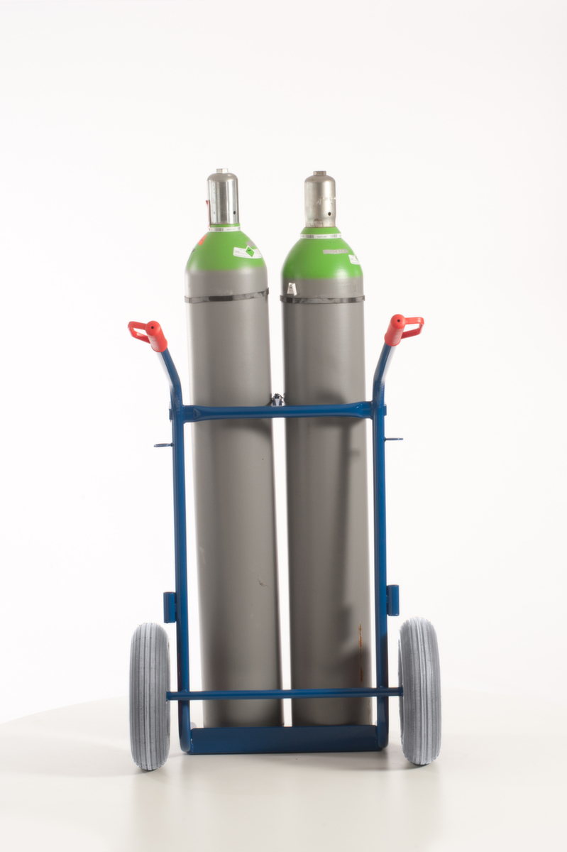 Rollcart Chariot à bouteilles, pour 2x40/50 l bouteille, bandage air  ZOOM