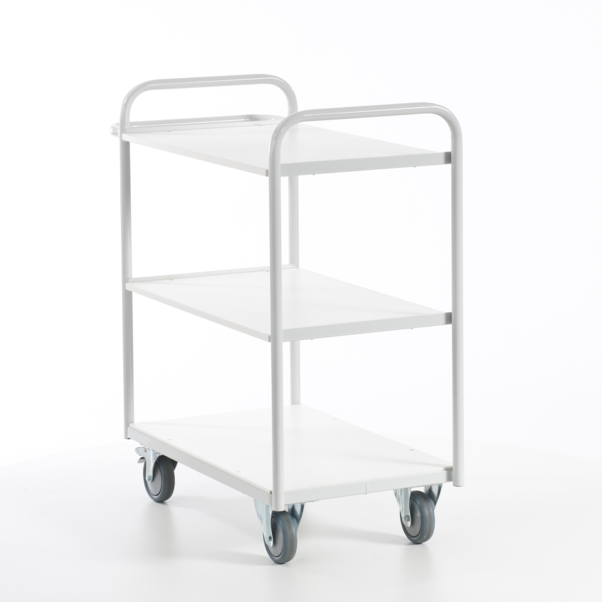 Rollcart Chariot de bureau, force 150 kg, 3 plateaux  ZOOM