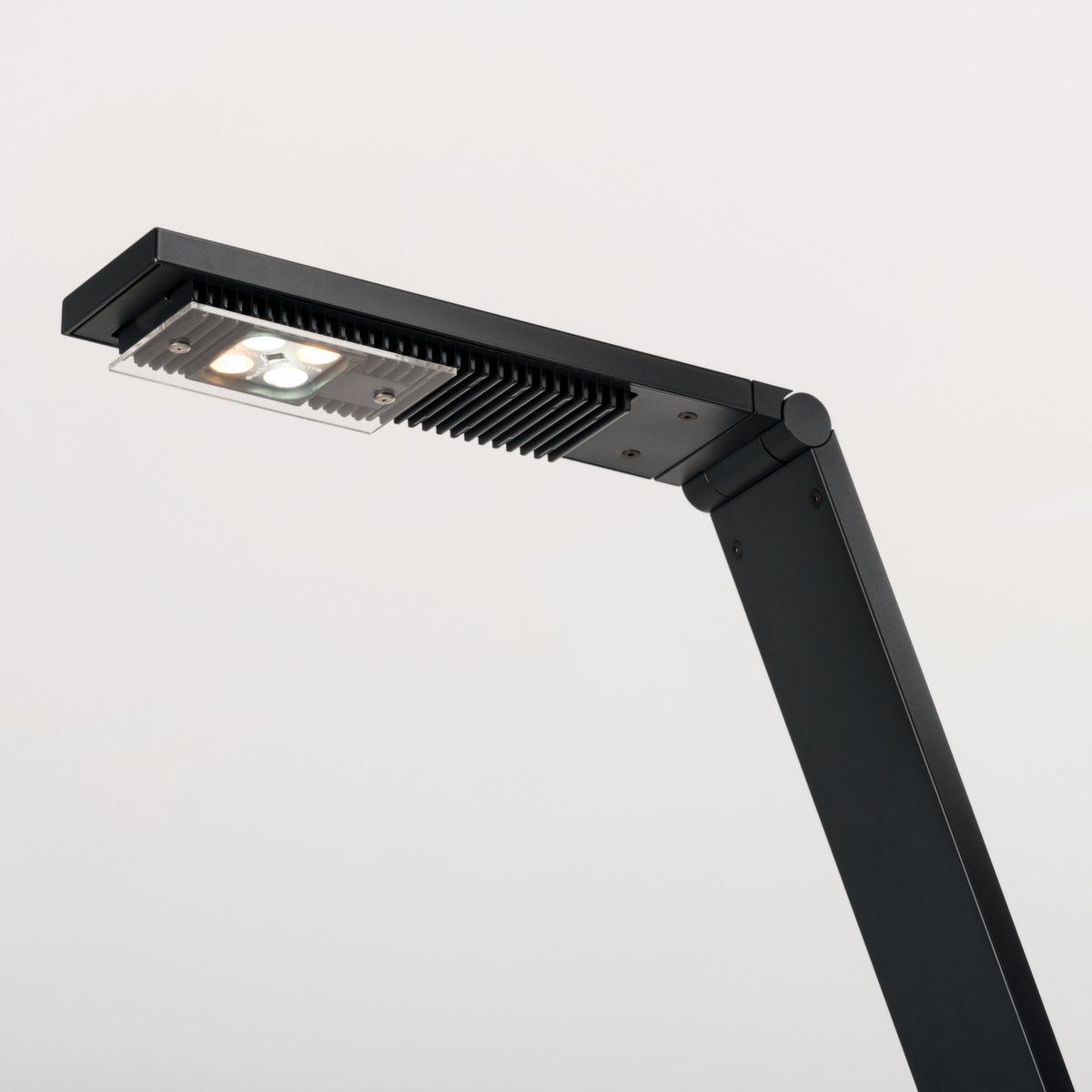 Luctra Lampadaire à DEL sans câble Flex avec lumière biologiquement active, lumière lumière blanc froid à blanc chaud biologiquement active, noir  ZOOM