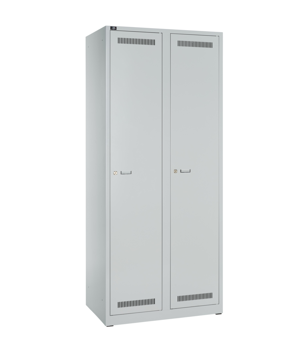 Bisley Armoire vestiaire Light avec 2 compartiments, largeur de compartiment 400 mm  ZOOM