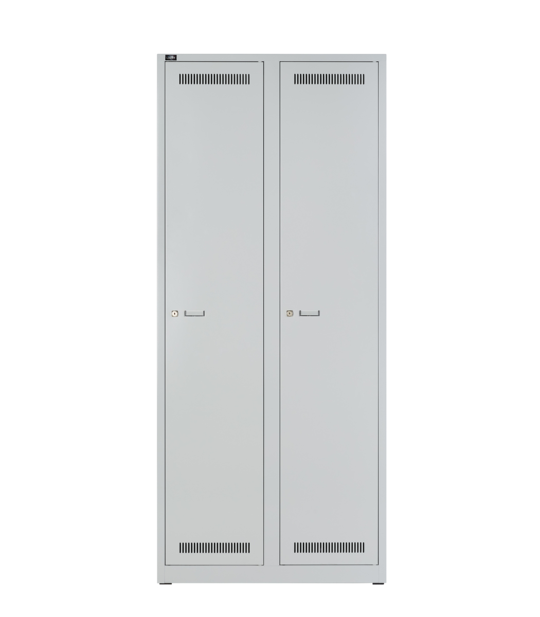 Bisley Armoire vestiaire Light avec 2 compartiments, largeur de compartiment 400 mm