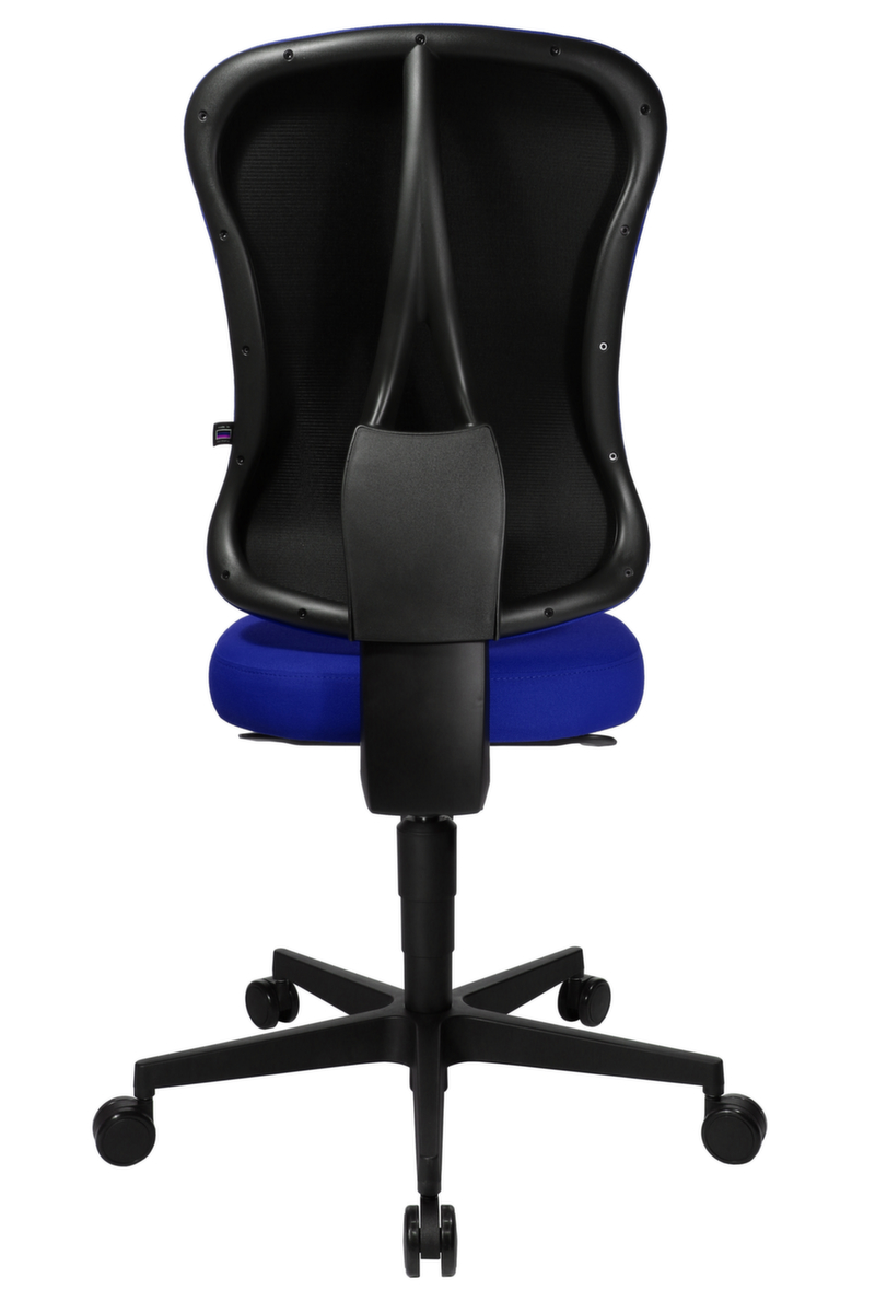 Topstar Siège de bureau pivotant Art Comfort avec mécanisme synchrone, bleu royal  ZOOM