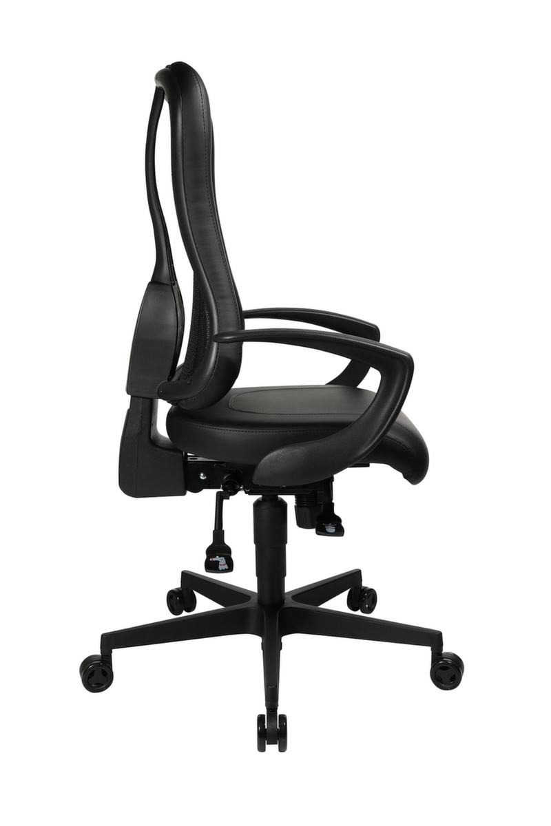 Topstar Siège de bureau pivotant Sitness Racer RS mit AL "Q3" avec assise 3D, noir  ZOOM