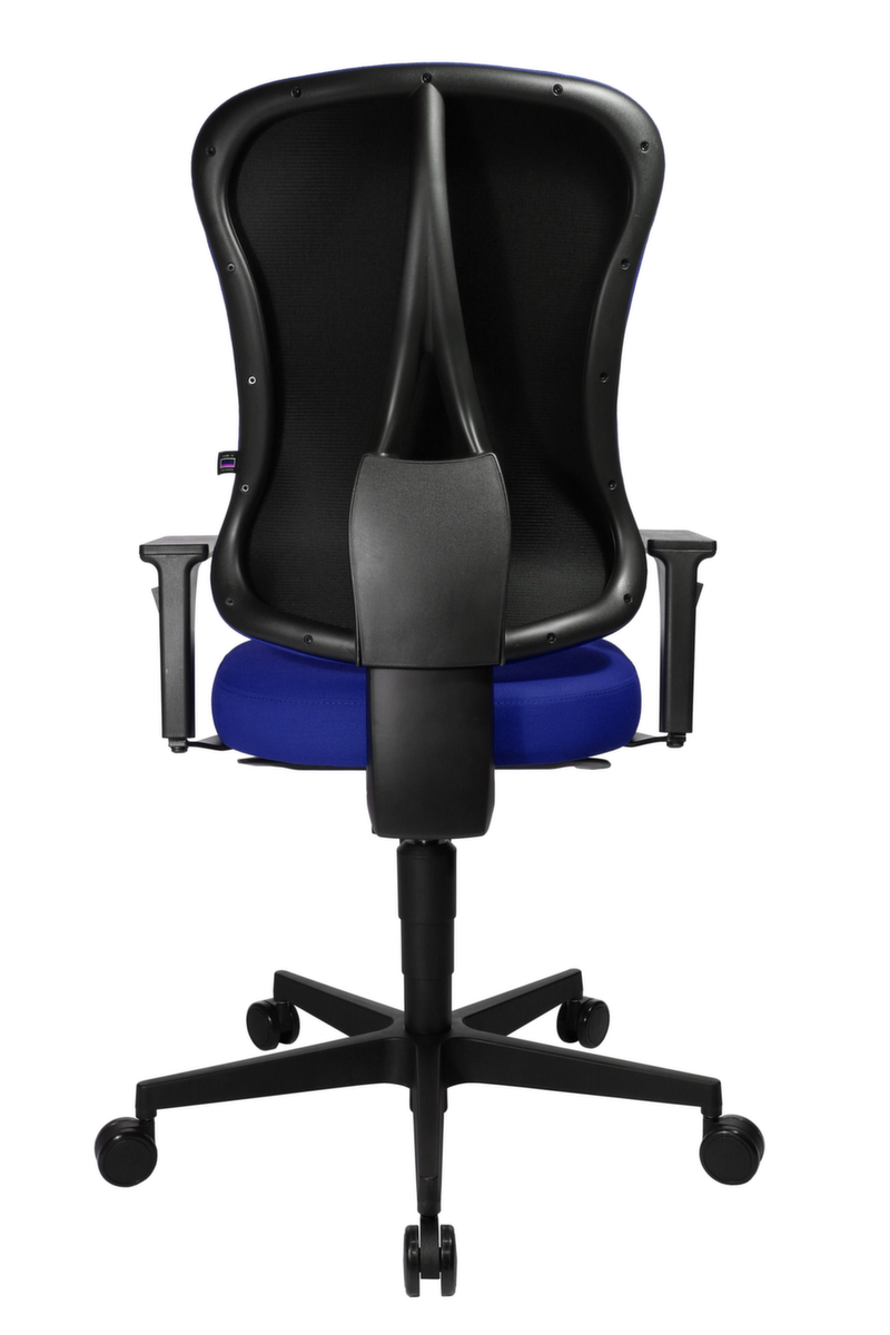 Topstar Siège de bureau pivotant Art Comfort avec mécanisme synchrone, bleu royal  ZOOM