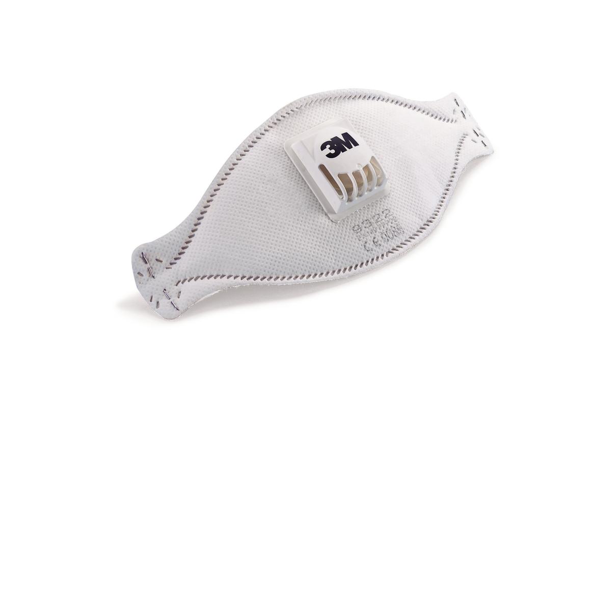 3M(TM) masque respiratoire avec valve, FFP2  ZOOM