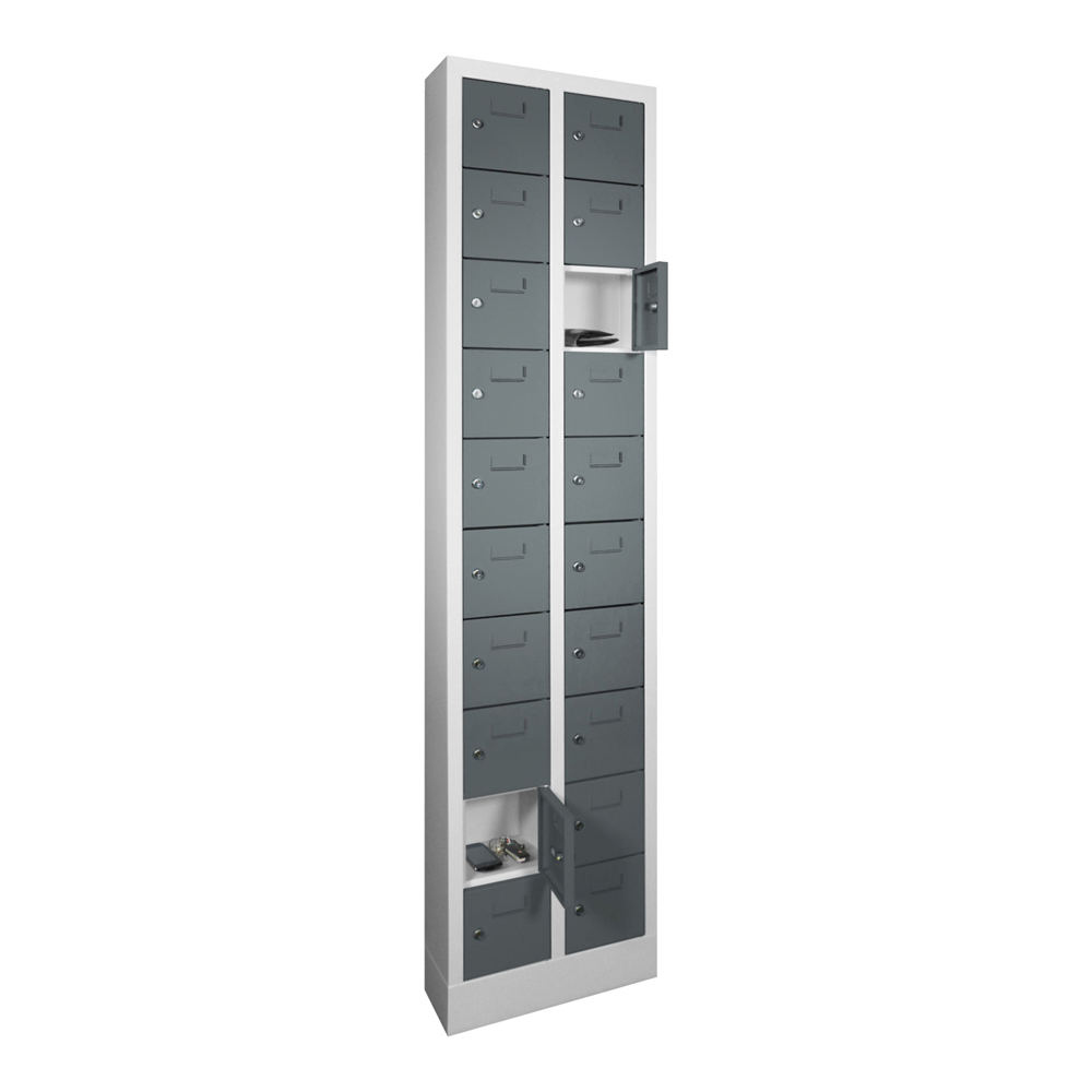 PAVOY armoire multicases Basis, 20 compartiments  ZOOM