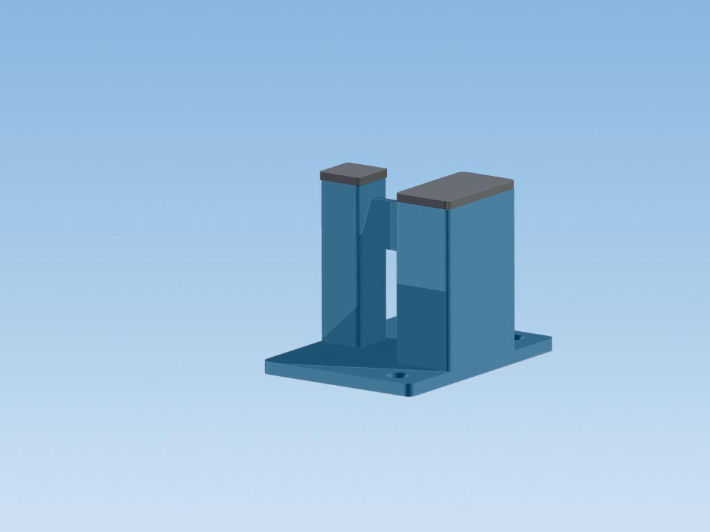 Posts pour parois de séparation, hauteur 2200 mm