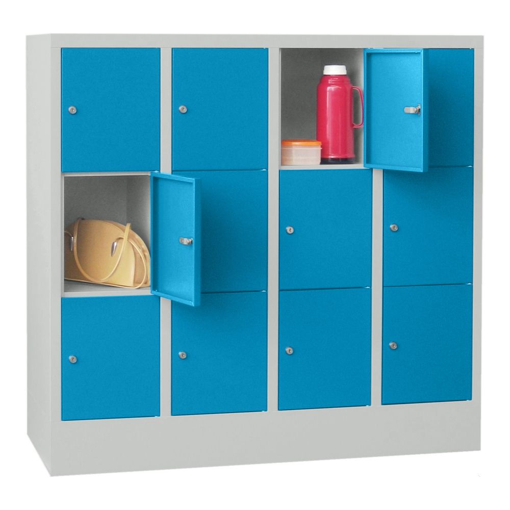 PAVOY armoire multicases Basis, 12 compartiments