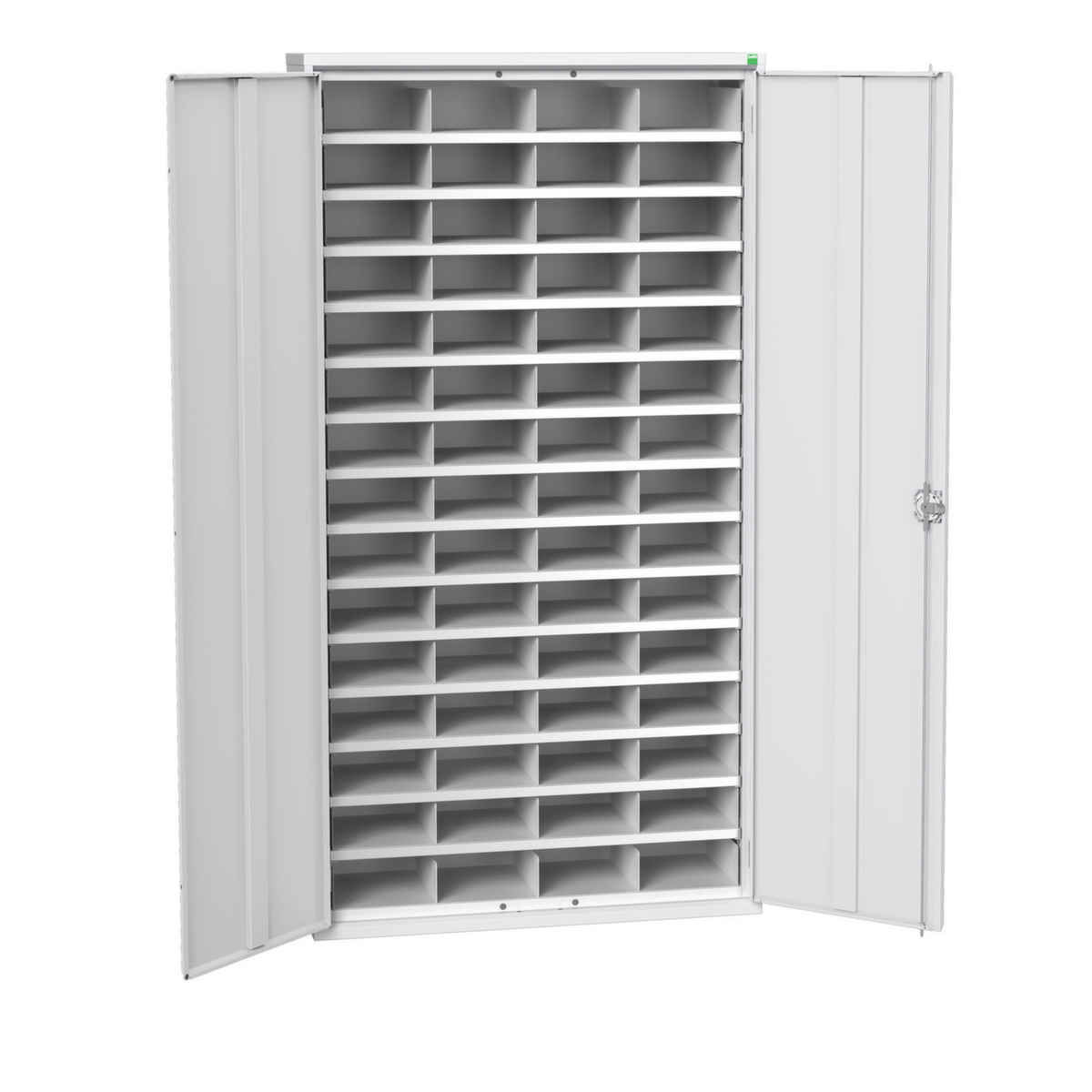 bott Armoire de tri courrier verso, 60 compartiments, RAL7035 gris clair/RAL7035 gris clair  ZOOM