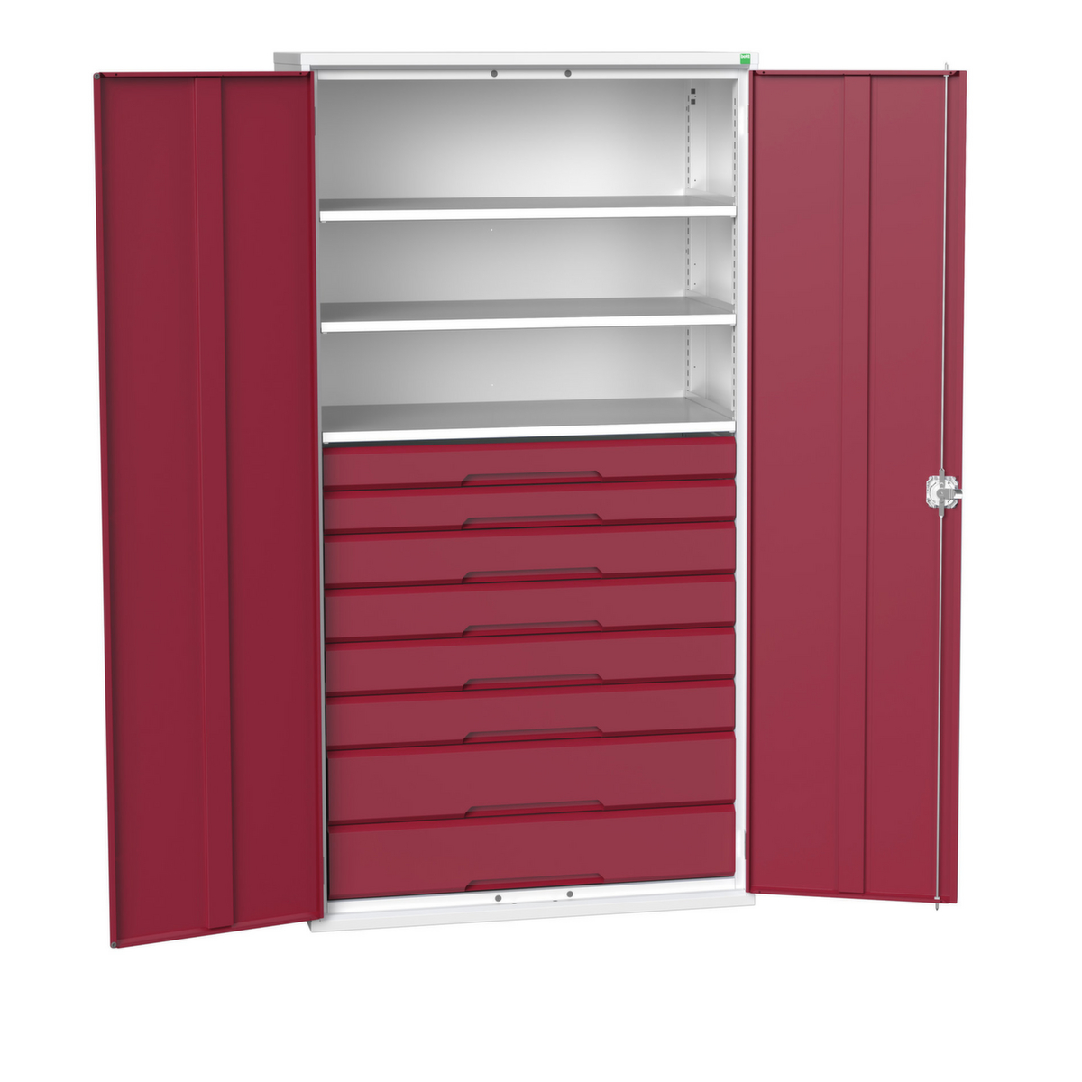 bott Armoire universelle verso avec tablettes et tiroirs, largeur 1050 mm  ZOOM