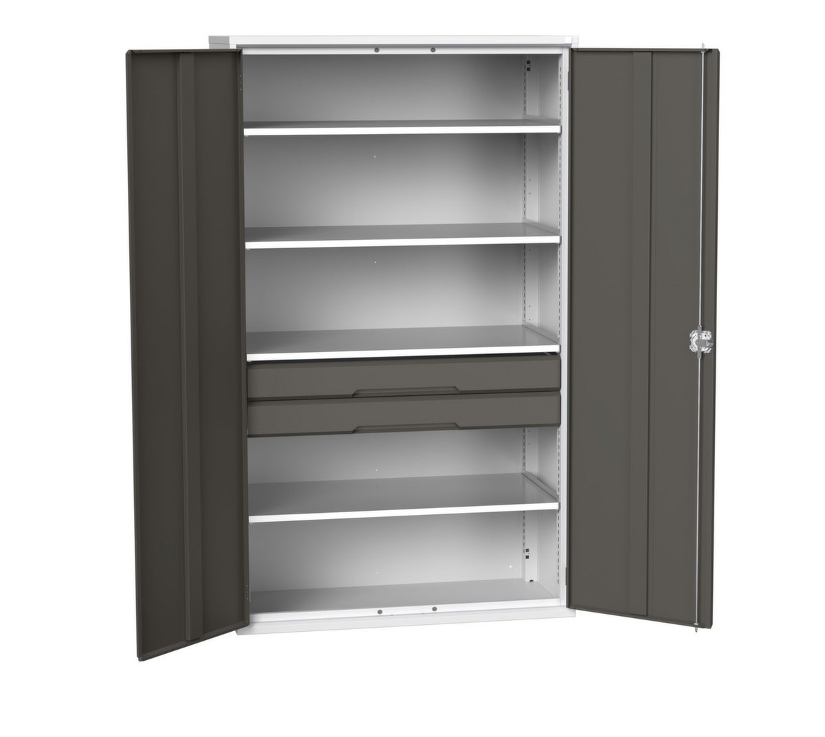 bott Armoire universelle verso avec tablettes et tiroirs, largeur 1300 mm  ZOOM