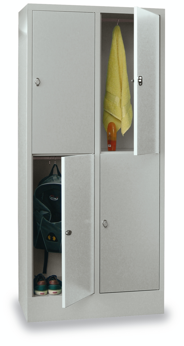 PAVOY armoire multicases Basis, 4 compartiments