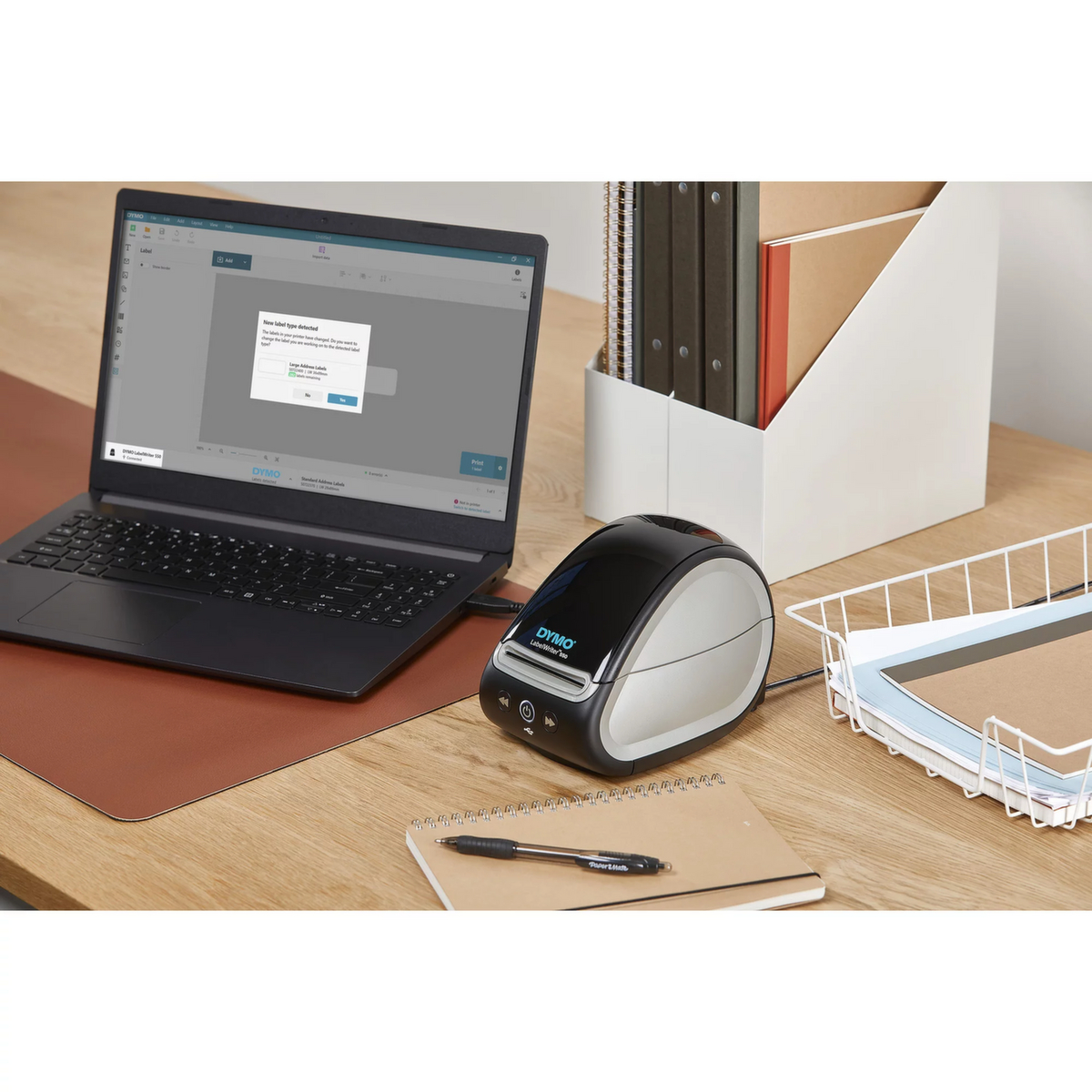 DYMO® imprimante d’étiquettes compacte LabelWriter™ LW 550  ZOOM