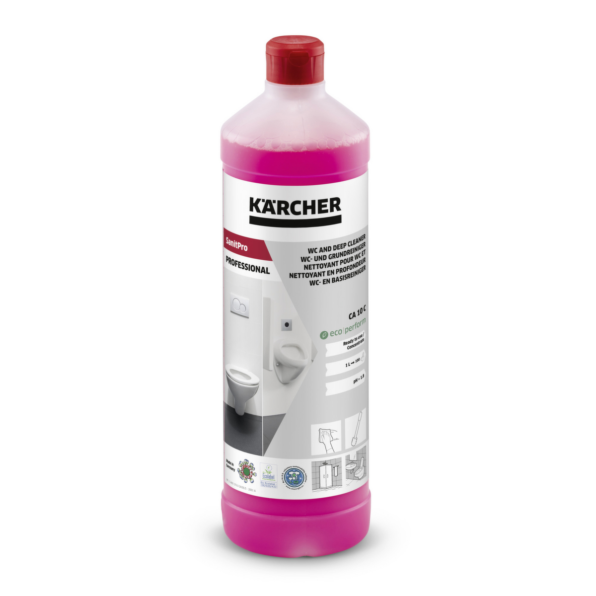 Kärcher Nettoyant sanitaire CA 10 C, 1 l bouteille  ZOOM