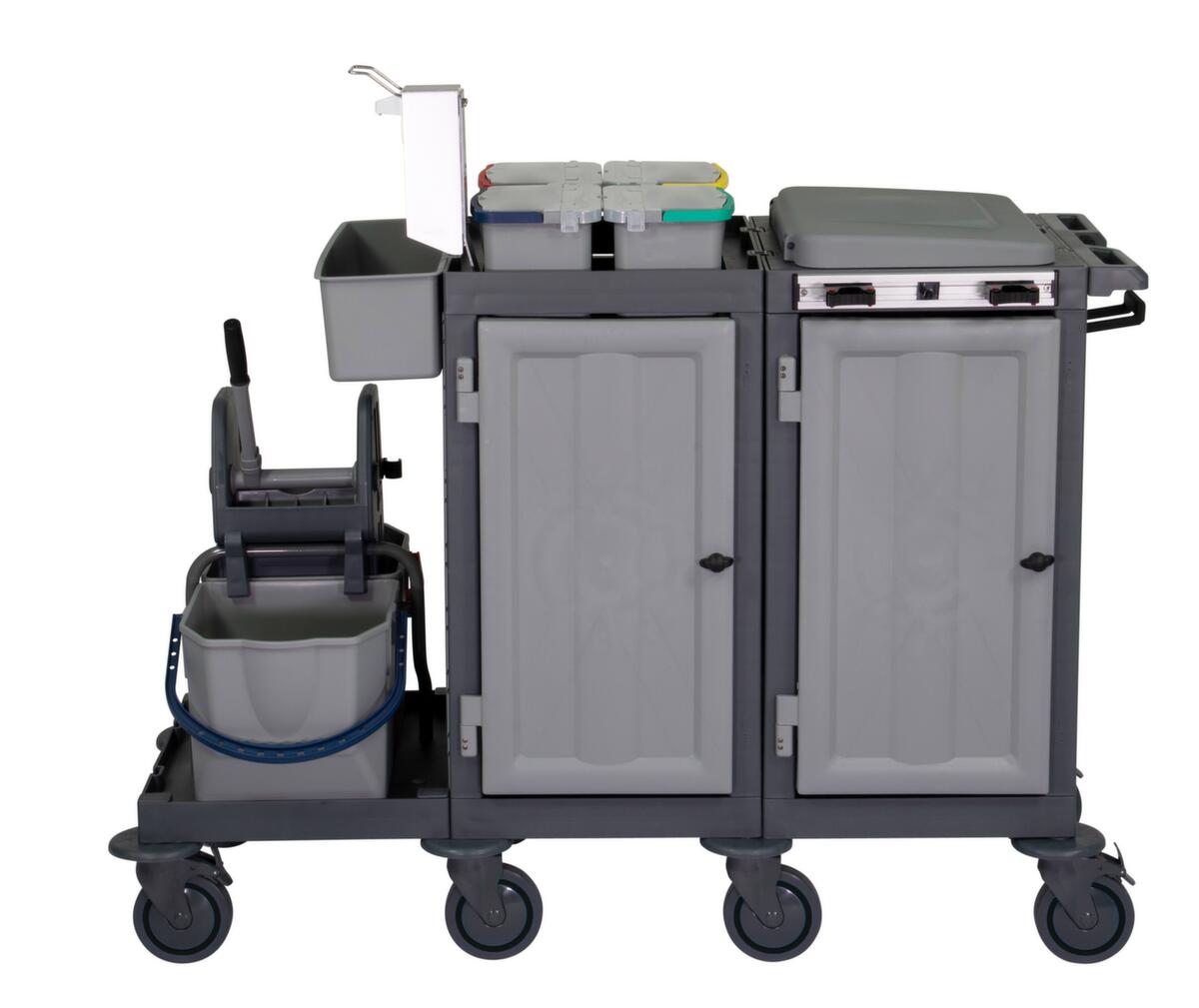 Chariot de nettoyage fermé VariX - Press, 4x6 l seau  ZOOM